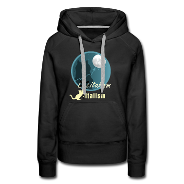 Katzen Hoodie - Katze Kapitalismus Katzenliebhaber witzig