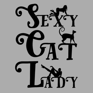 Motiv Katze Sexy Katze Dame