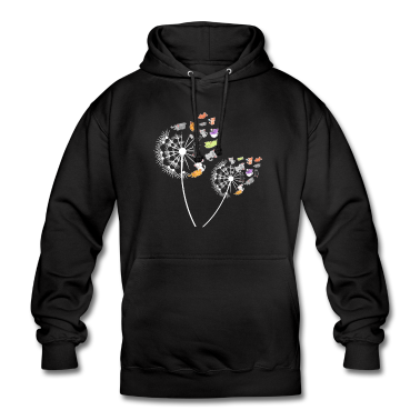 Katzen Hoodie - Katze Katzen Kater Kätzchen Comic Blume Geschenk