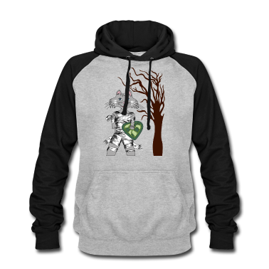 Katzen Hoodie - Halloween Katze mit Baum