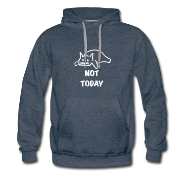 Katzen Hoodie - Faule Katze