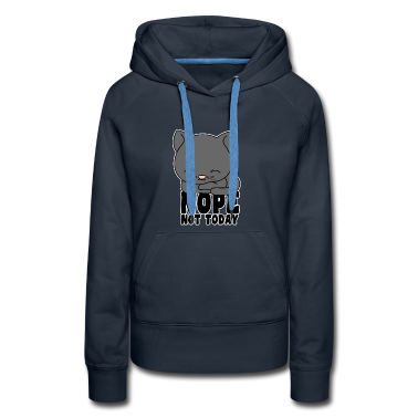 Katzen Hoodie - Kater Moe – Nope, not today | Illustration