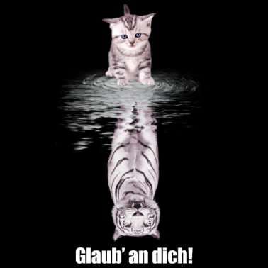 Motiv Glaub an dich