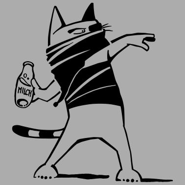 Motiv Katze against.