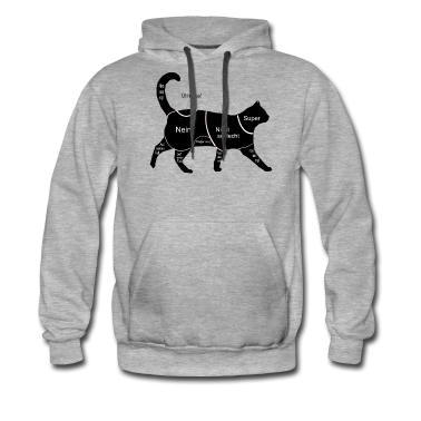 Katzen Hoodie - Katze Kätzchen cat streicheln Anleitung