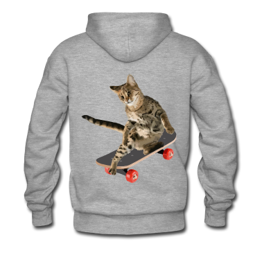 Katzen Hoodie - Katze Skateboards skateborden