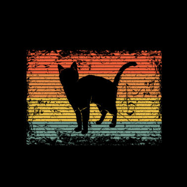 Motiv Vintage Siamkatze Haustier Tier Geschenk