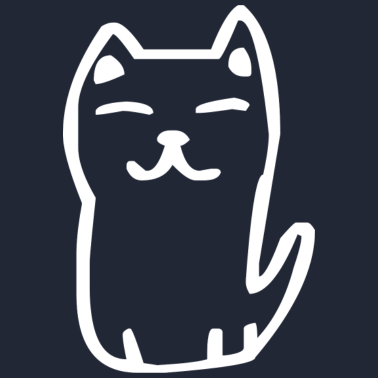 Motiv Lustig gemalte Katze