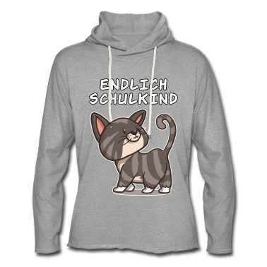 Katzen Hoodie - Schulkind Katze Schulanfang Idötzchen