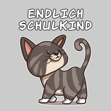 Motiv Schulkind Katze Schulanfang Idötzchen