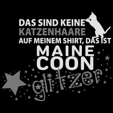 Motiv Maincoon glitzer