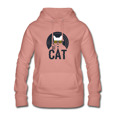 Katzen Hoodie - DJ Cat / DJ Katze