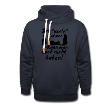 Katzen Hoodie - Katzen Spruch Katze Tier Haustier Geschenk lustig
