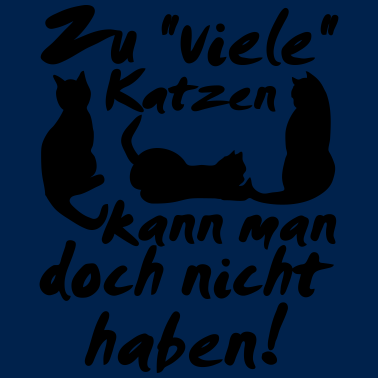 Motiv Katzen Spruch Katze Tier Haustier Geschenk lustig