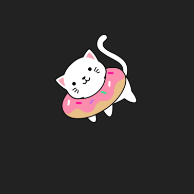 Motiv donut katze