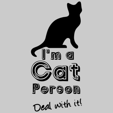 Motiv Cat Person Katze Haustier Tier lustig Geschenk