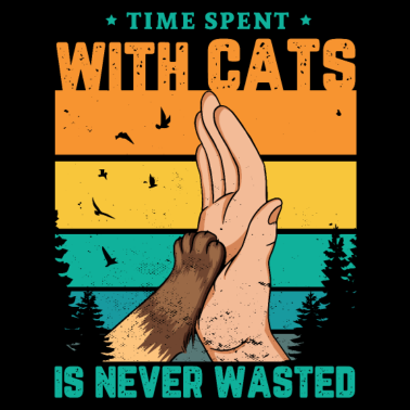 Motiv Katzen Design für einen Katzenliebhaber