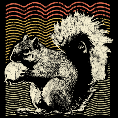 Motiv Haustier Retro