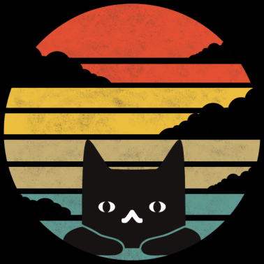 Motiv Katze Retro Katzen