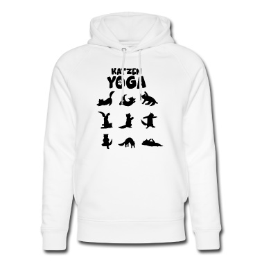 Katzen Hoodie - Yoga Katzen