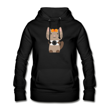 Katzen Hoodie - Katze Fotograf Kamera Geschenk Photograph