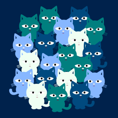 Motiv Katzen, Katzen, Katzen