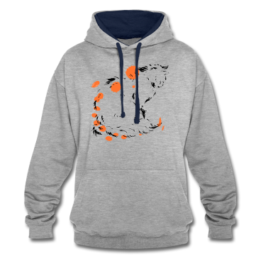 Katzen Hoodie - Denker Katze