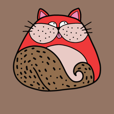 Motiv Cartoon Zeichentrick Katze Kätzchen Kitty Haustier