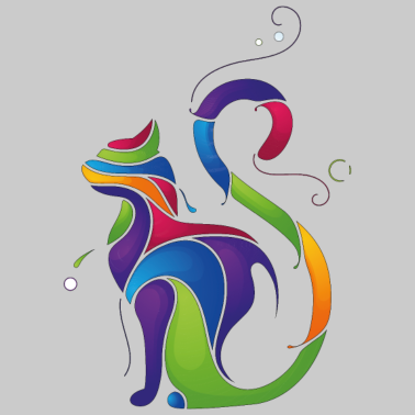 Motiv schönes Katze Katzen Kunst Kätzchen Tierliebhaber