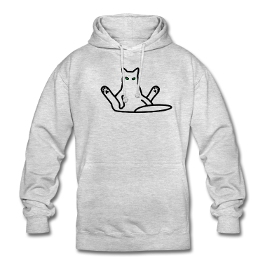 Katzen Hoodie - Katze ohne Schrift