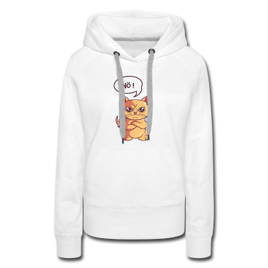 Katzen Hoodie - Nö Katze
