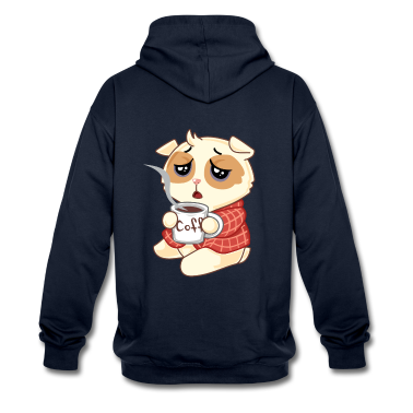 Katzen Hoodie - Kleine süße Katze