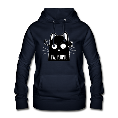 Katzen Hoodie - Ew People