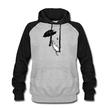 Katzen Hoodie - Cat Umbrella