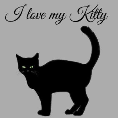 Motiv I love my Kitty design, tierische Geschenkidee