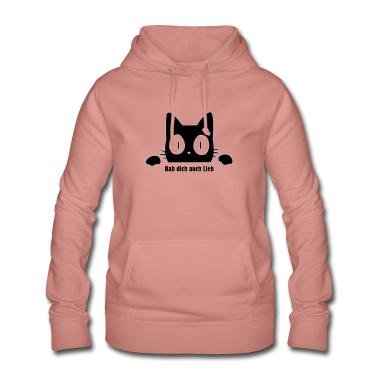 Katzen Hoodie - Katze, habe dich auch lieb