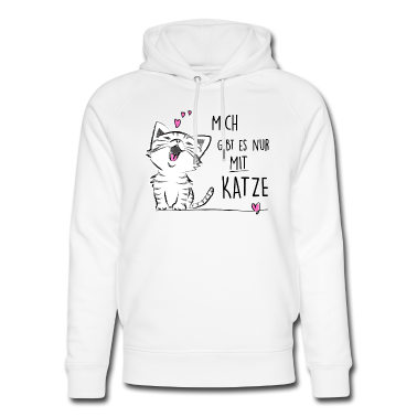 Katzen Hoodie - nur mit katze