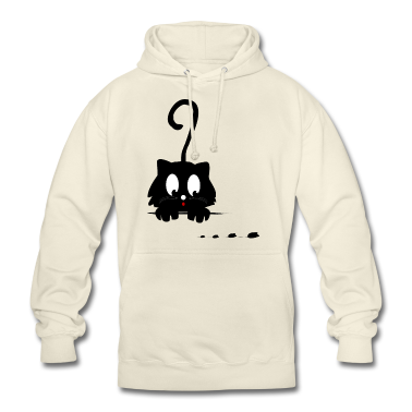 Katzen Hoodie - Katze und Mäuse