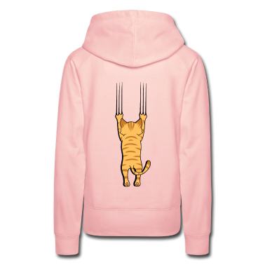 Katzen Hoodie - Katze mit Krallen