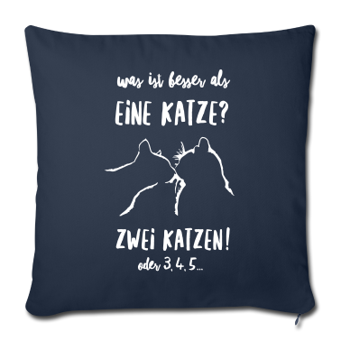 Katzen Kissenbezug - besser als eine Katze