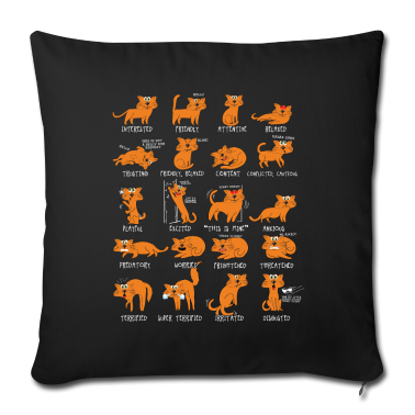 Katzen Kissenbezug - Katze Katzen Geschenk