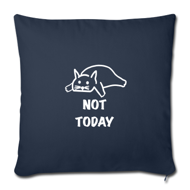 Katzen Kissenbezug - Faule Katze