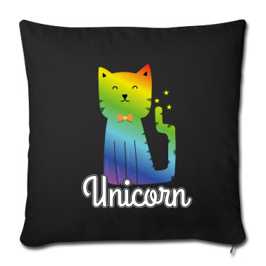 Katzen Kissenbezug - Einhorn Katze