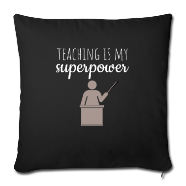 Katzen Kissenbezug - Teaching is my superpower