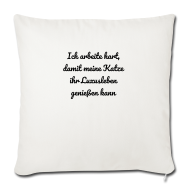 Katzen Kissenbezug - katze - Luxusleben einer Katze