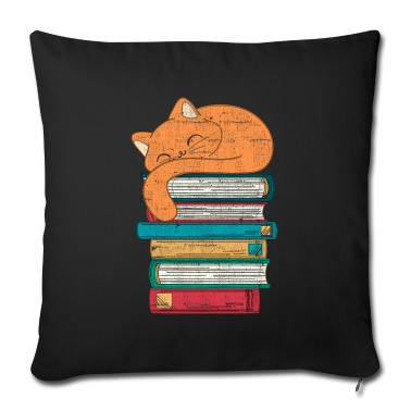 Katzen Kissenbezug - Buch Katze