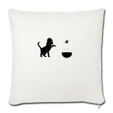 Katzen Kissenbezug - Katze nutzt die dunkle Macht