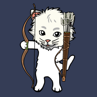 Motiv Bogenschütze Pfeil und Bogen schießen Schütze Tier