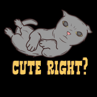 Motiv hässliche Katze