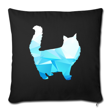 Katzen Kissenbezug - Katze Kätzchen Origami Geschenk